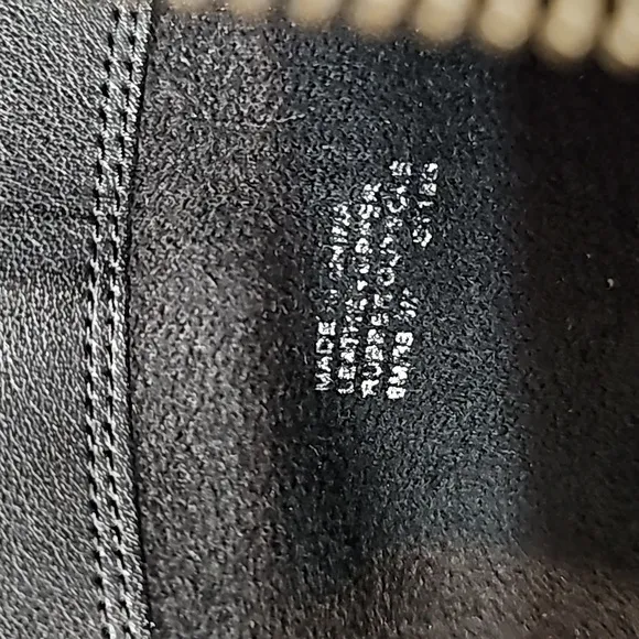 Michael Kors Heather Tall Black Leather Knee High Riding Boots 8