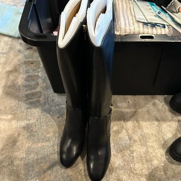 Michael Kors Leather Knee High Boots