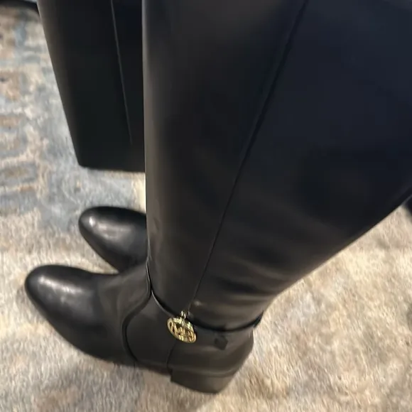Michael Kors Leather Knee High Boots