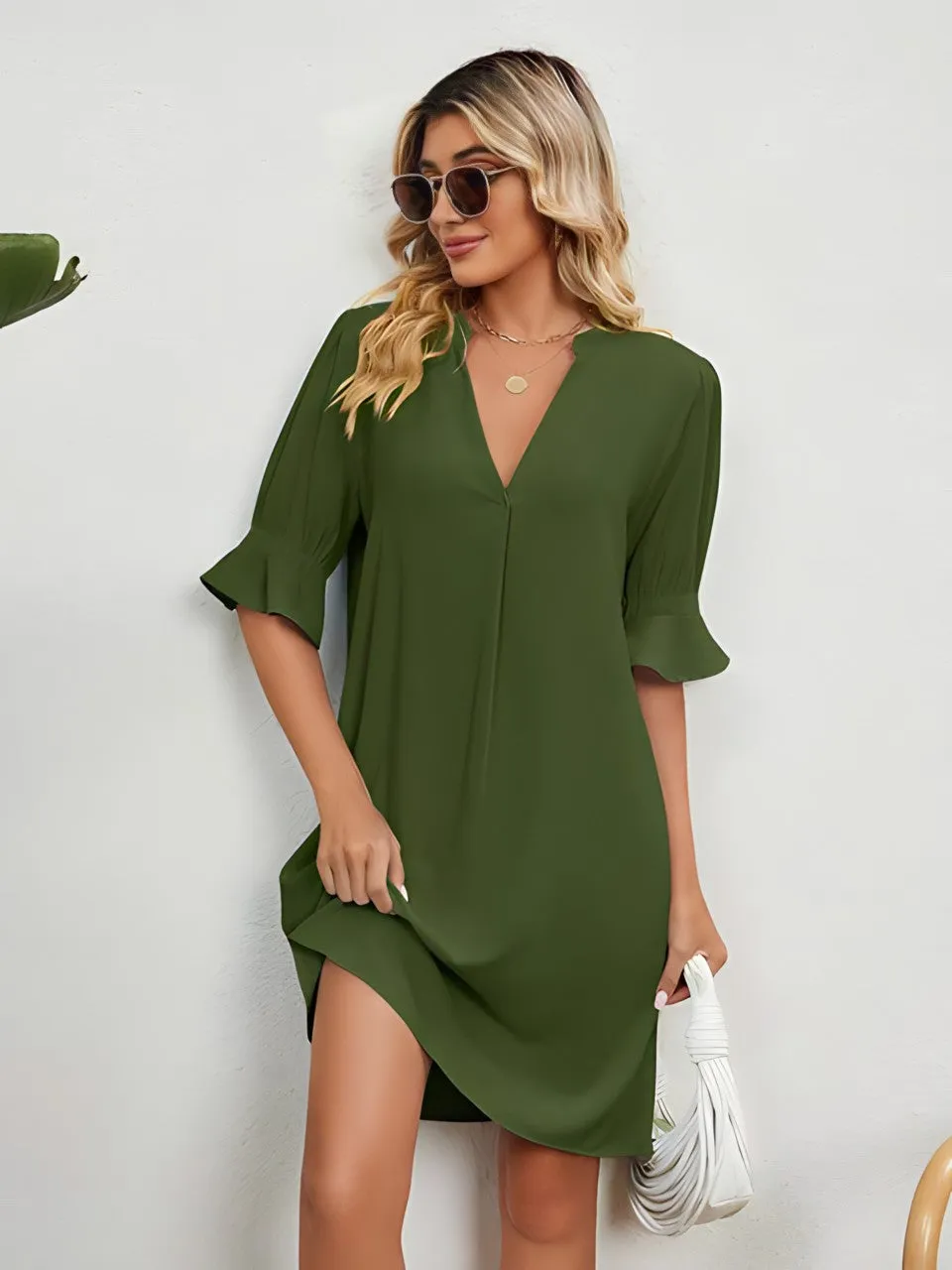 Michelle - V-neck Summer Dress