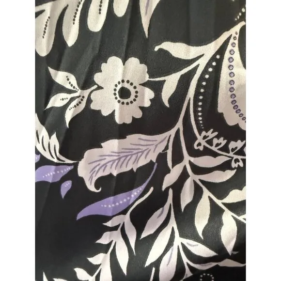Misa Los Angeles Sylvia Faux Wrap Indigo Satin High Low Dress XS &amp; L NWT