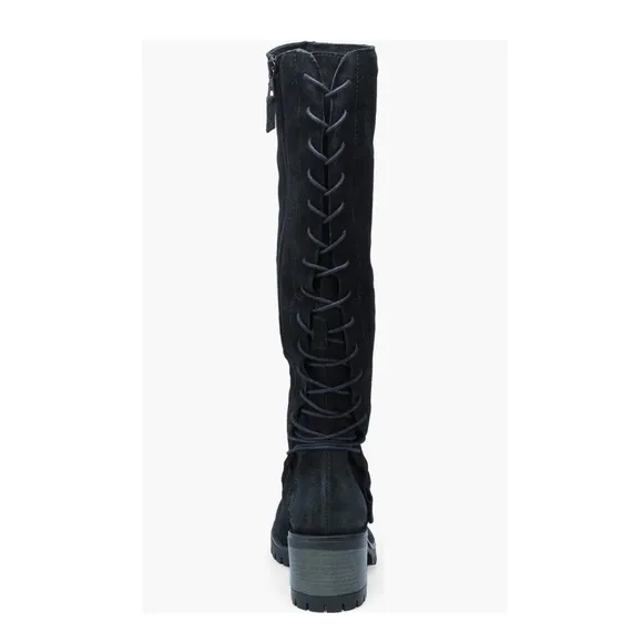 Miz Mooz Mayer Knee High Boots in Black, Size 36 New w/o Box