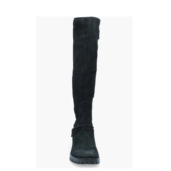 Miz Mooz Mayer Knee High Boots in Black, Size 36 New w/o Box
