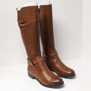 Naturalizer Jackie Knee High Boots, Brown, Women's 6.5 Wide