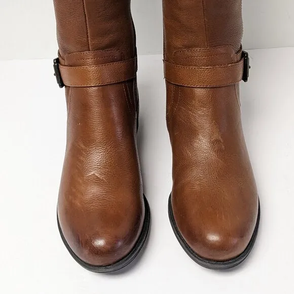 Naturalizer Jackie Knee High Boots, Brown, Women's 6.5 Wide