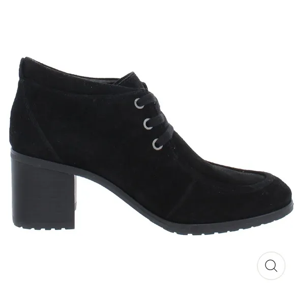 NATURALIZERLESSON WOMENS LEATHER MOCCASSIN ANKLE BOOTS
