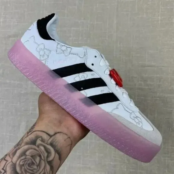 New Adidas Hello Kitty Athletic Shoes for Women