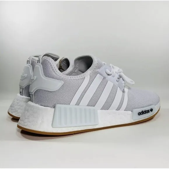 NEW Adidas NMD‎ R1 Primeblue White Gum Bottom Men's Sneakers GZ9260 Size 9