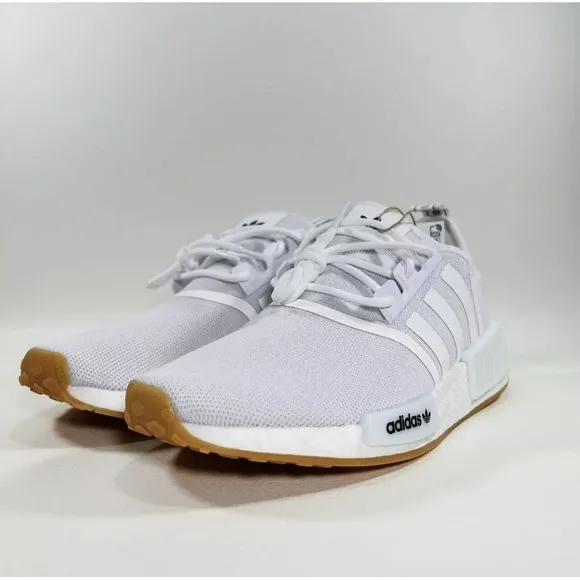 NEW Adidas NMD‎ R1 Primeblue White Gum Bottom Men's Sneakers GZ9260 Size 9
