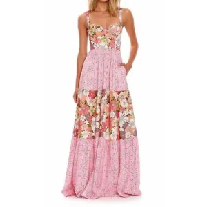 NEW AGUA BENDITA java alaina dress in pink