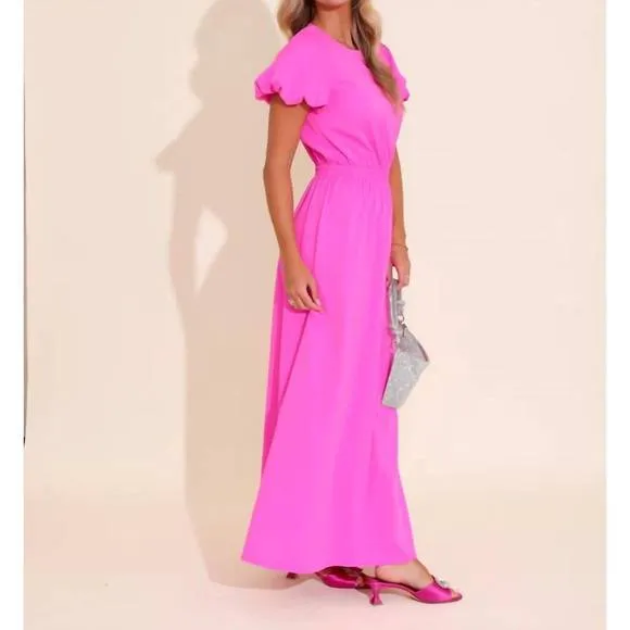 NEW ALDEN ADAIR porter dress in maui pink