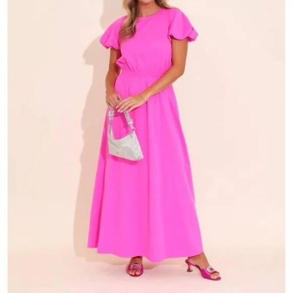NEW ALDEN ADAIR porter dress in maui pink