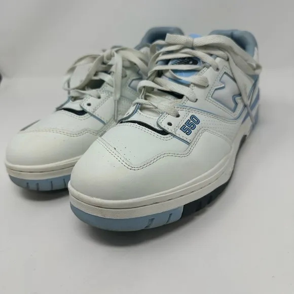 New Balance 550 UNC White University Blue BB550HL1 Mens Size 11