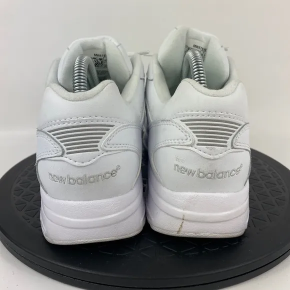 New Balance 575 White Leather Walking Comfort Shoes MW575WT Men's Size 7.5 D