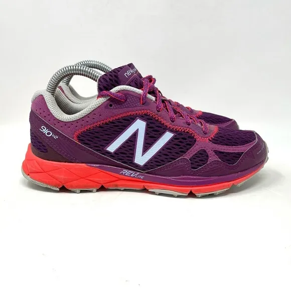 New Balance 910 v 2 Athletic Shoe Pink Purple Womens 7.5