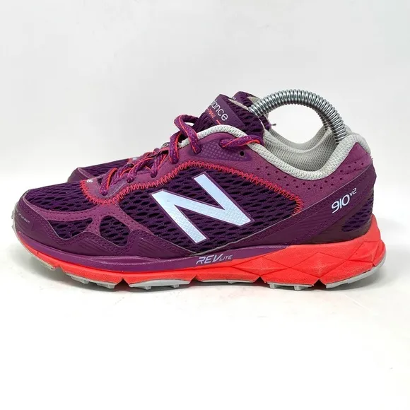 New Balance 910 v 2 Athletic Shoe Pink Purple Womens 7.5