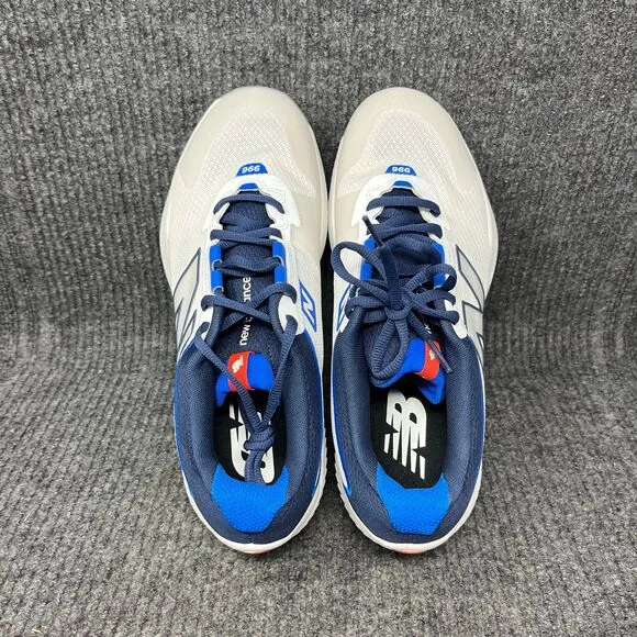 New Balance 996 FuelCell Pickleball Shoes Athletic White Blue Mens 10 D MCH996PI