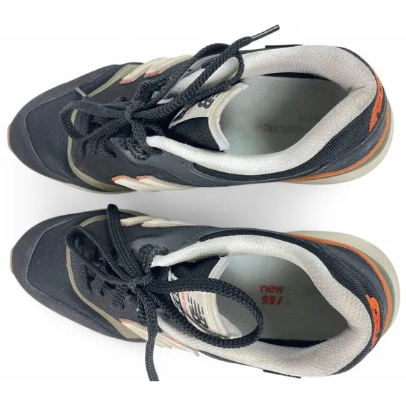 New Balance 997H Black Cayenne Mens 12 Cordura Sneakers Athletic Shoes Lace Up