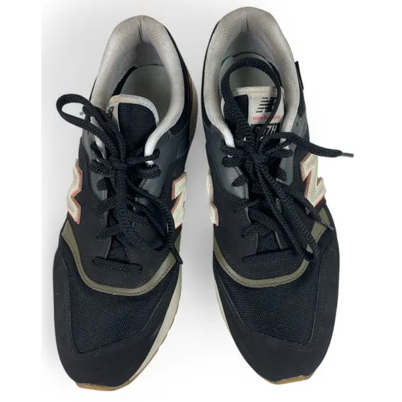 New Balance 997H Black Cayenne Mens 12 Cordura Sneakers Athletic Shoes Lace Up