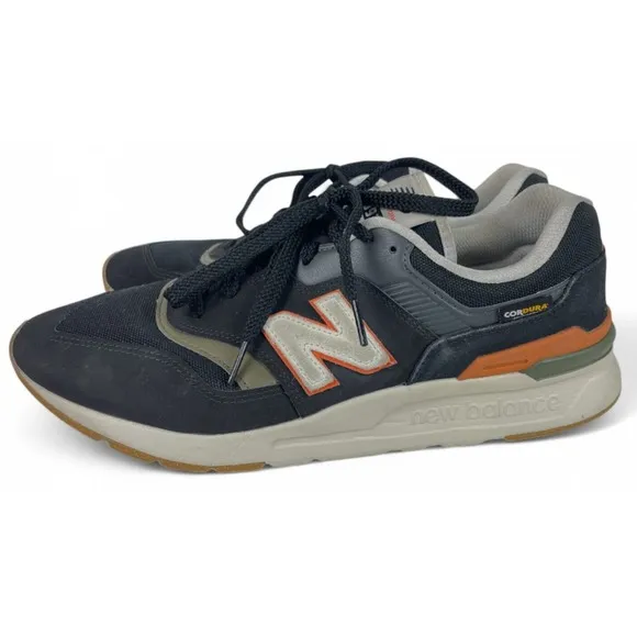 New Balance 997H Black Cayenne Mens 12 Cordura Sneakers Athletic Shoes Lace Up