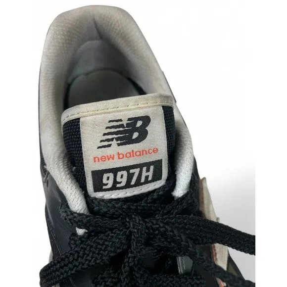 New Balance 997H Black Cayenne Mens 12 Cordura Sneakers Athletic Shoes Lace Up