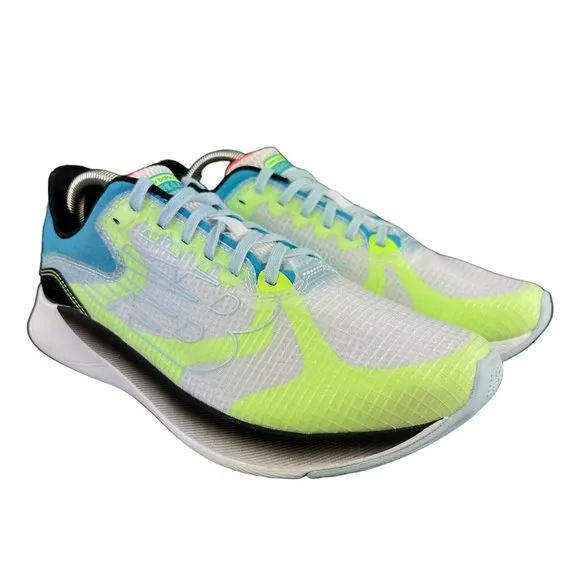 New Balance DynaSoft Breaza V1 White Virtual Sky Lime Shoe MABRZALR Men's 10 D