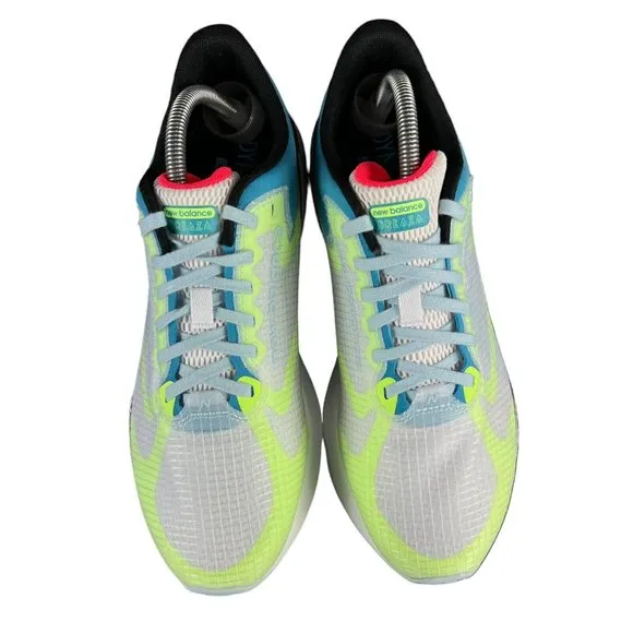 New Balance DynaSoft Breaza V1 White Virtual Sky Lime Shoe MABRZALR Men's 10 D