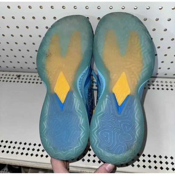 New Balance KAWHI Jolly Rancher Mens Athletic Basketball Shoes Size 9.5 Blue