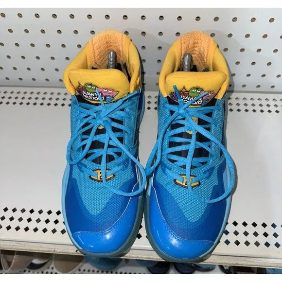 New Balance KAWHI Jolly Rancher Mens Athletic Basketball Shoes Size 9.5 Blue