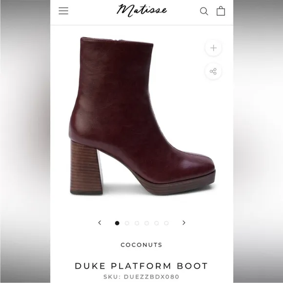 NEW! Coconuts By Matisse Footwear Duke Ankle Boot - Size 7
