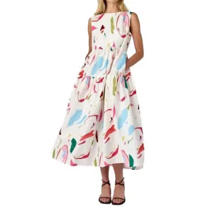 NEW CROSBY BY MOLLIE BURCH arlo dress in multi