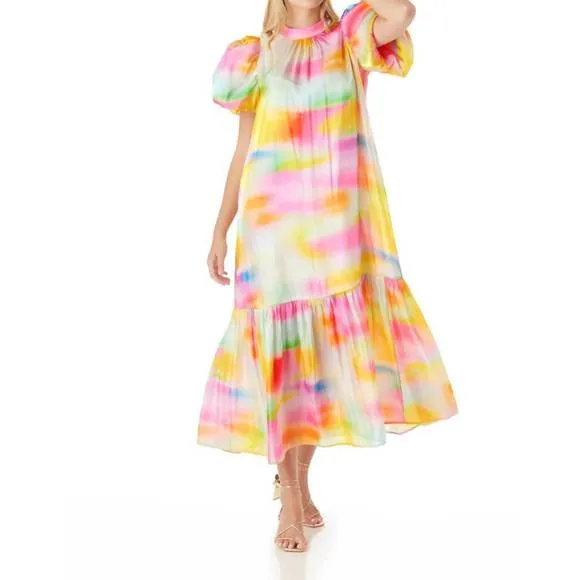 NEW CROSBY BY MOLLIE BURCH loretta dress in desert sunset