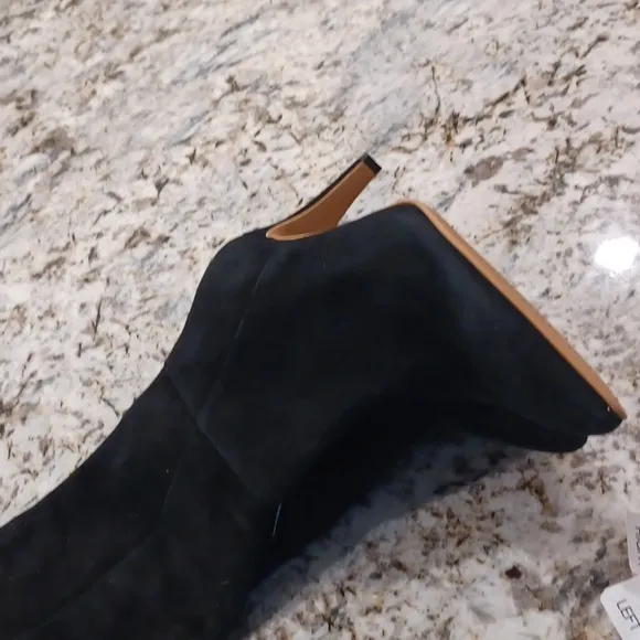 NEW Dolce Vita Haze High Heeled suede knee high boot black SZ 10