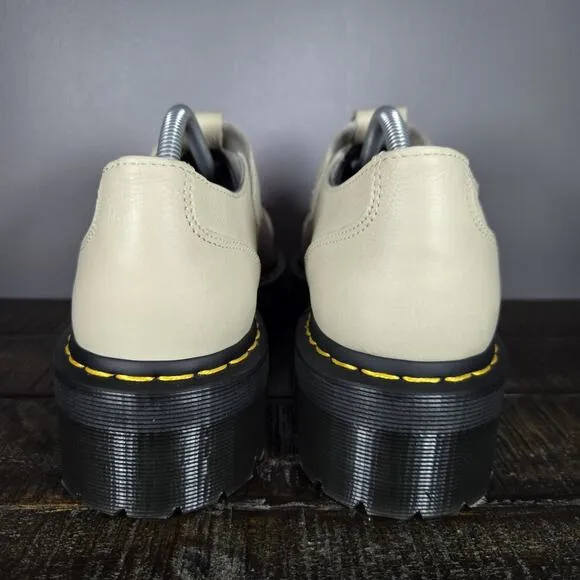 NEW Dr Martens Bethan Womens Size 11 Leather Strap Platform Shoes Smoked Mint
