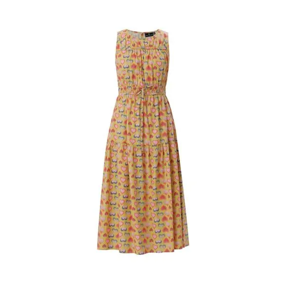 NEW EMILY LOVELOCK jessica dress in cyber lime