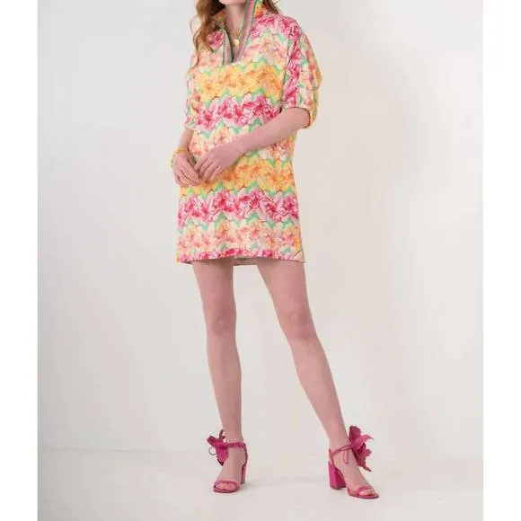 NEW EMILY MCCARTHY poppy dress in azalea