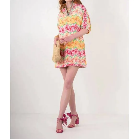 NEW EMILY MCCARTHY poppy dress in azalea
