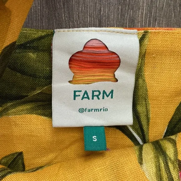 NEW Farm Rio Fruit Lovers Tropical Floral Summer Mini Dress - Size Small