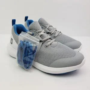 NEW FootJoy FJ Flex Womens Size 6W Gray Blue Athletic Golf Sneaker Shoes 95727