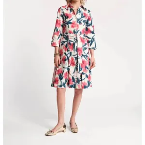 NEW FRANCES VALENTINE bellini dress in pink lotus