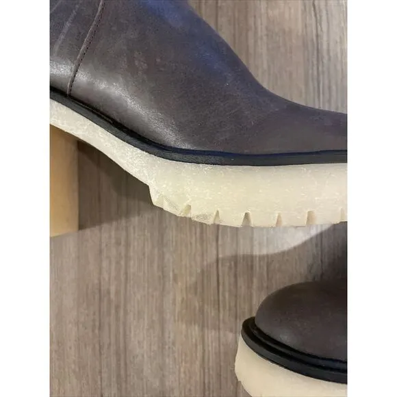 New Free People Jesse Cutout Boots‎ Size 36 MSRP: $198 Leather With Gum Sole