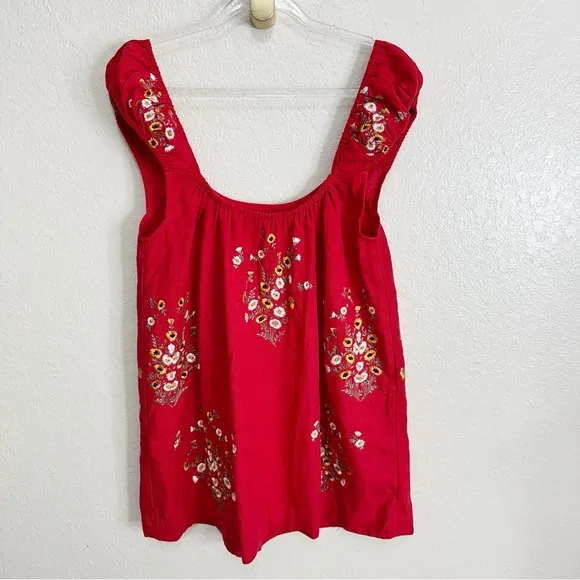 New Free People Wildflower Embroidered Mini Dress size S