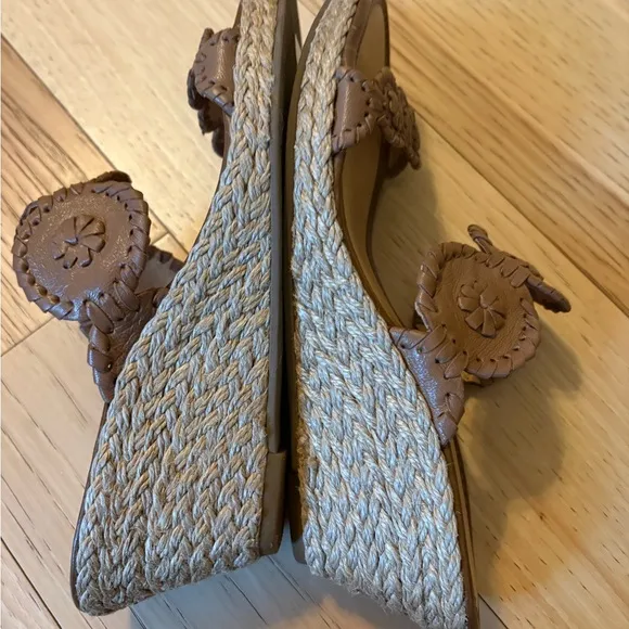 New Jack Rogers mini wedge Shelby Jute sandals