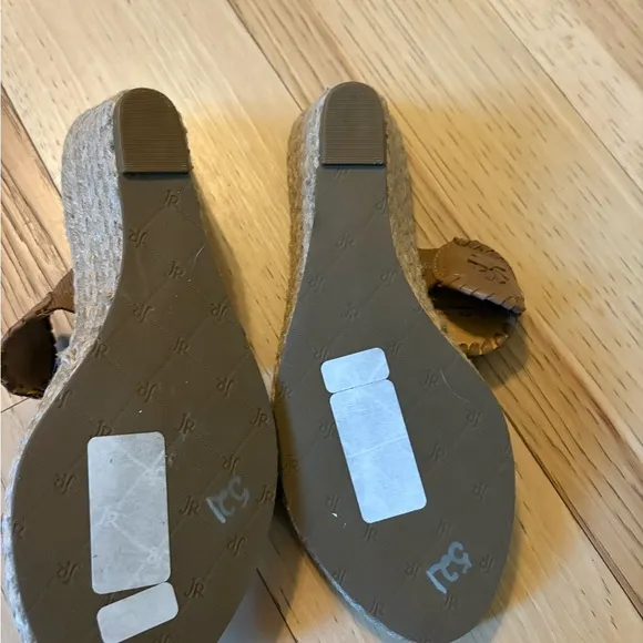 New Jack Rogers mini wedge Shelby Jute sandals