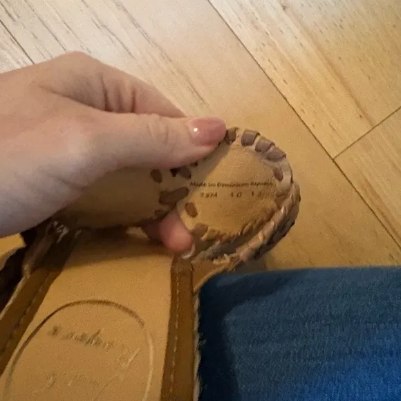 New Jack Rogers mini wedge Shelby Jute sandals
