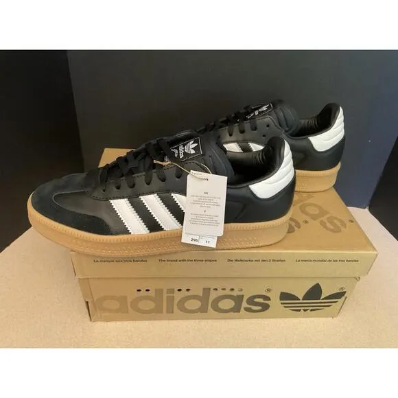 New! Mens Adidas Originals Samba XLG Black/White/Gum Athletic Shoes. Size 11.5.