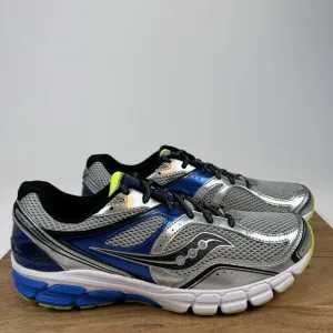 New Mens Saucony Progrid Twister Silver Athletic Running Sneakers Shoes Sz 12 M
