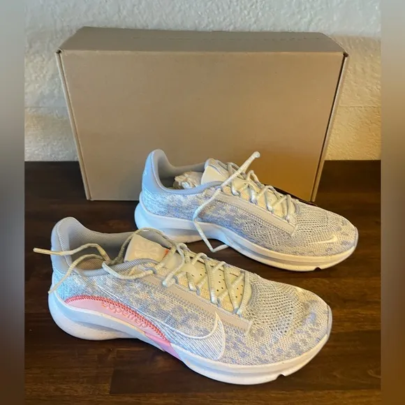 New Nike size 8.5 SUPERREP GO 3 NN FK blue athletic running shoes