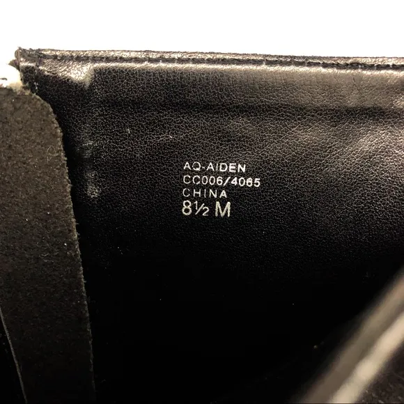 NEW Taryn Rose Aiden Black Leather Weatherproof Knee High Boots 8.5