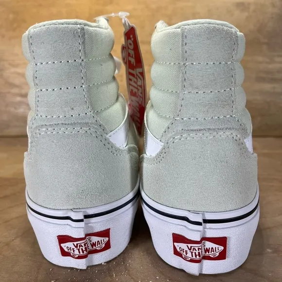 NEW Vans Hi Filmore PLATFORM Womens Size 7.5 Shoes Sneakers Cream-Green